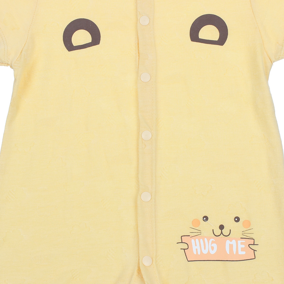 Bộ Body Neil cộc tay Mamago HN20H 9-12M (Vàng) - mặt trái