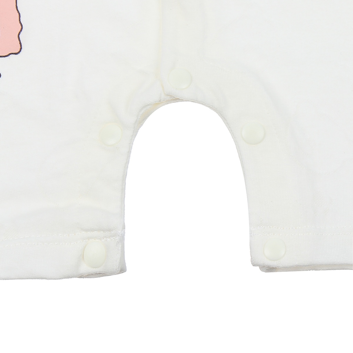 Bộ Body sơ sinh Neil gấu cộc tay cho bé trai Mamago HN20H 9-12M (Trắng) - hình 7