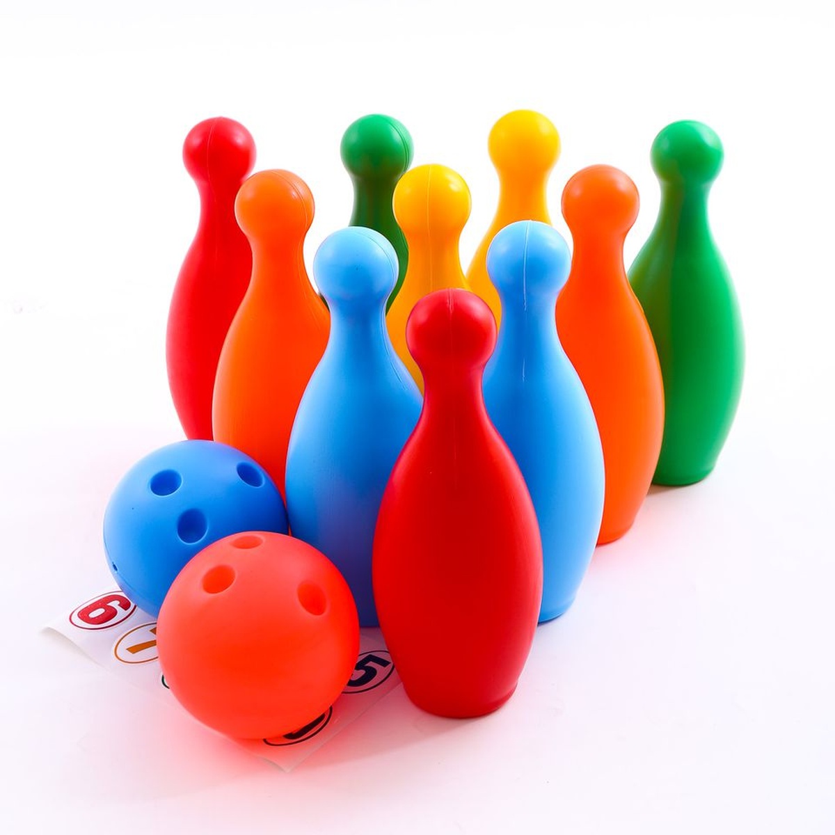 Bộ bóng Bowling Anto25 - góc nghiêng