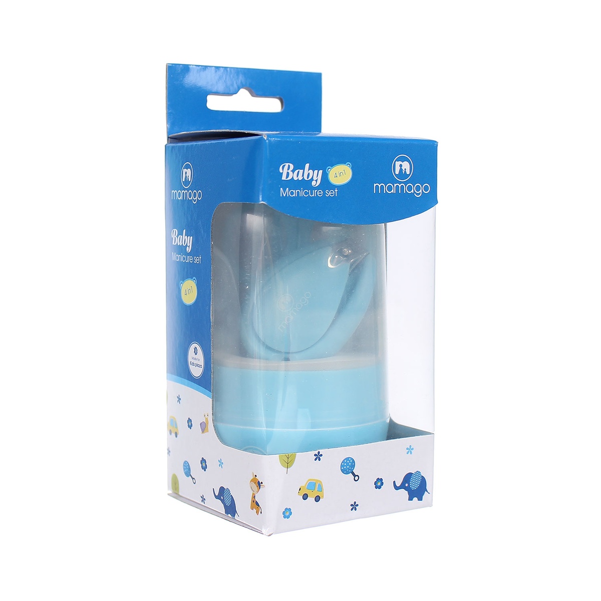 Bộ cắt móng tay cho bé 4pcs Mamago MM018 - mặt trái