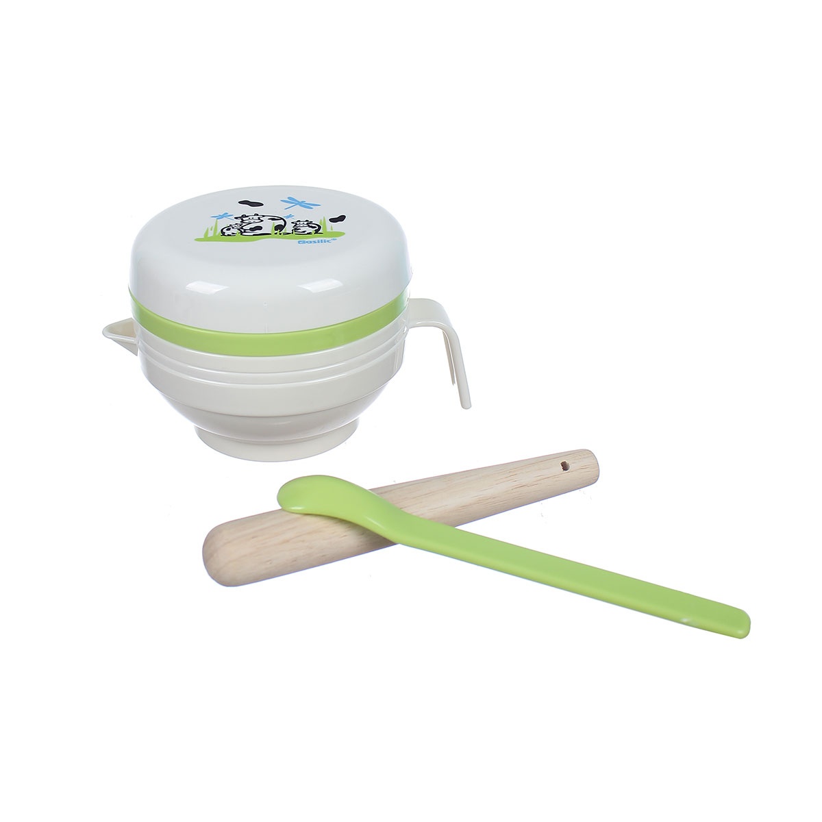 Bộ chế biến ăn dặm Basilic D122 - mặt phải