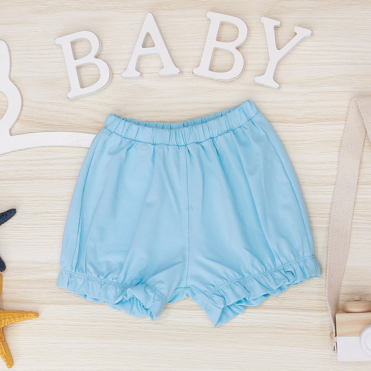 Bộ cộc bé gái in cool in mermaid KIDSPLAZA TT22H Xanh  - hình 8
