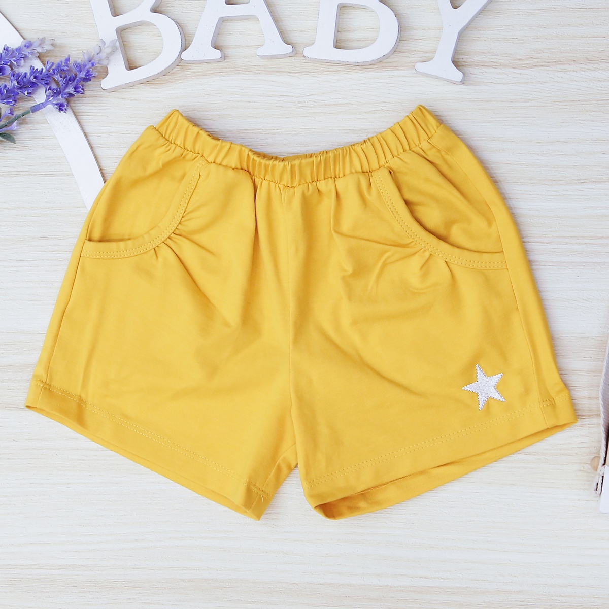 Bộ cộc bé gái in star KidsPlaza TT22H Ghi - hình 7