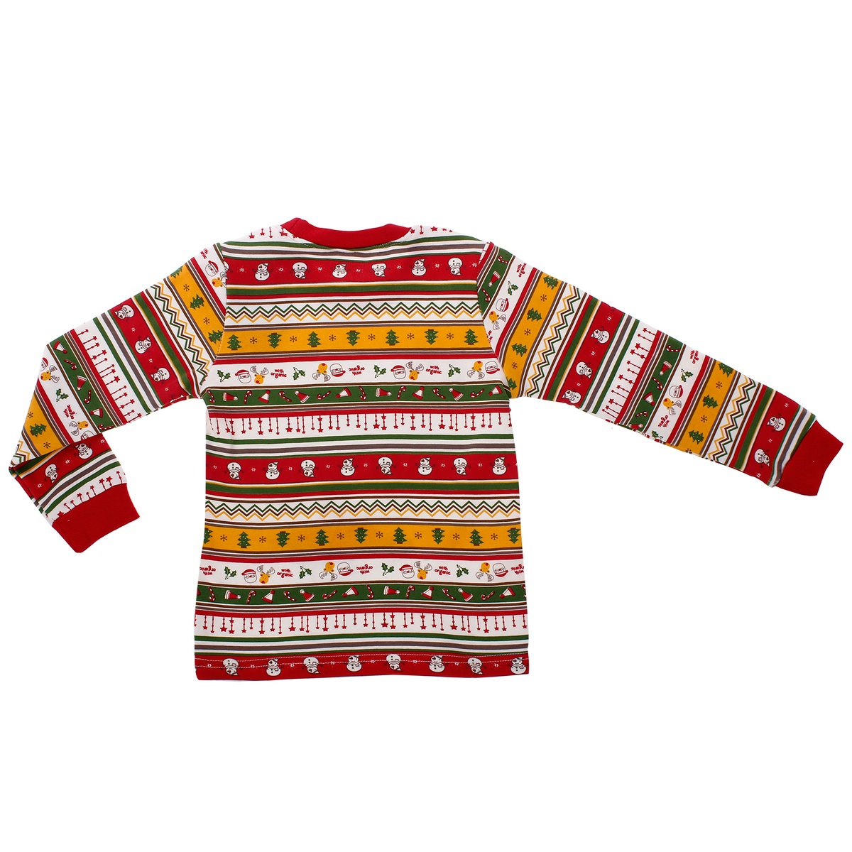 Bộ cotton in hình B543 - mặt sau