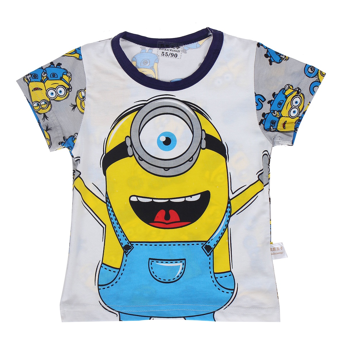Bộ cotton Lei in hình Minion  - mặt phải