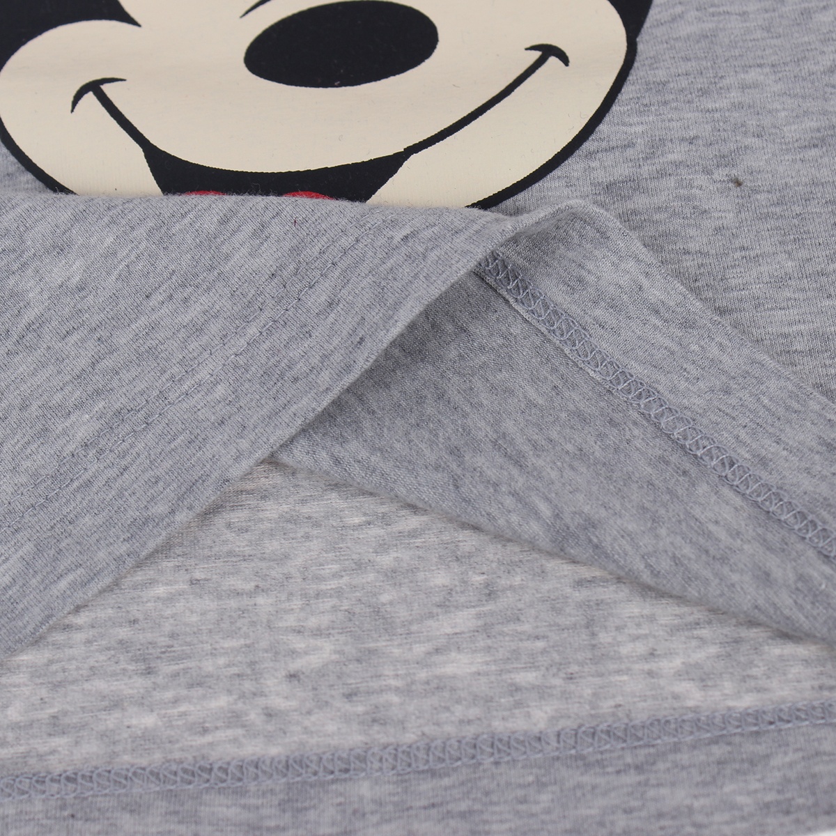 Bộ cotton tay dài in chú chuột Mickey Kiza bé trai  - góc nghiêng