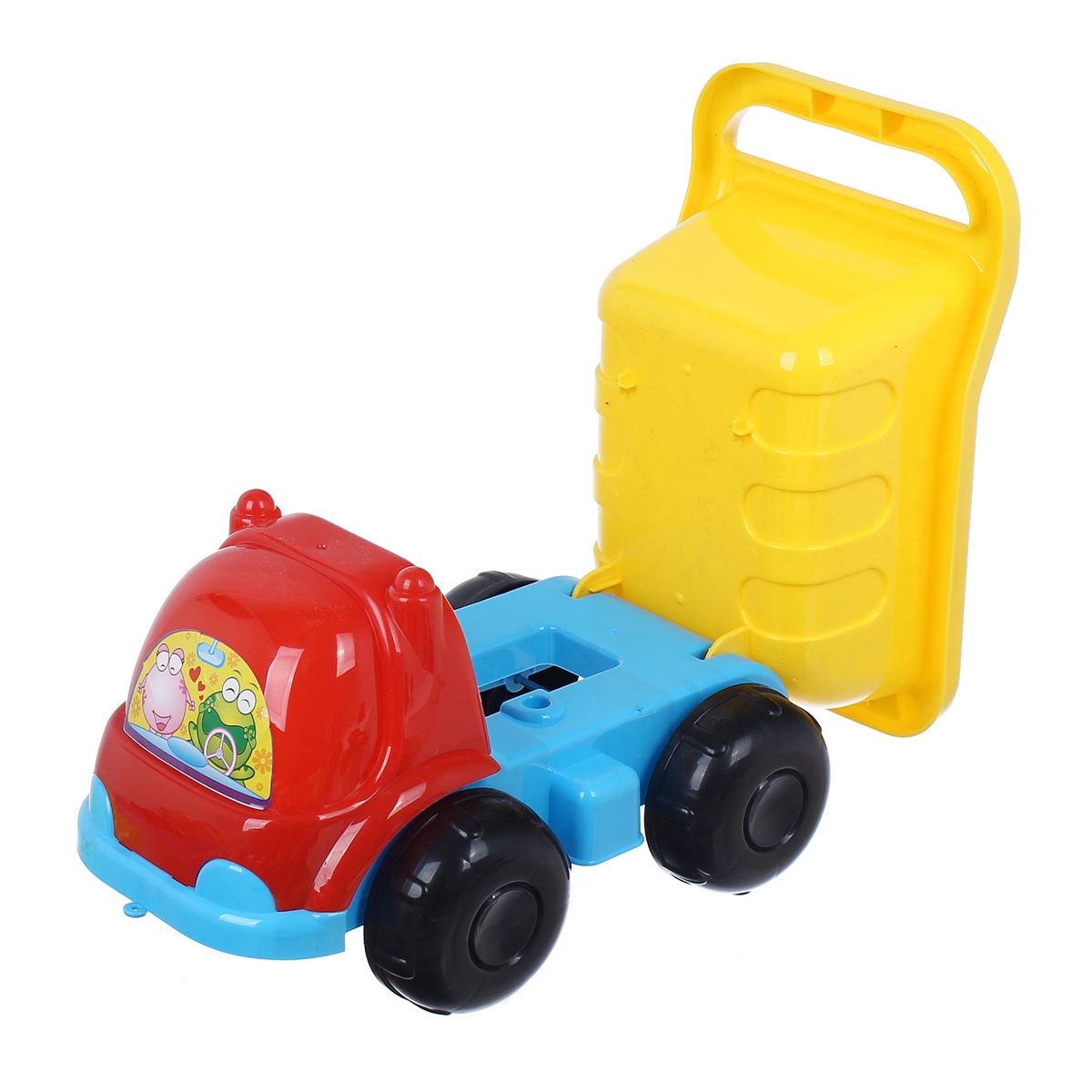 Bộ đồ chơi xe xúc cát biển No.097 - mặt trái