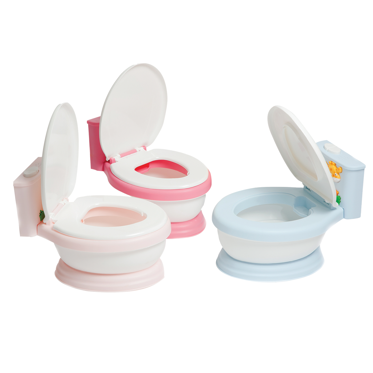Bô huấn luyện cho bé đi vệ sinh Kiza MF-01 - mặt sau