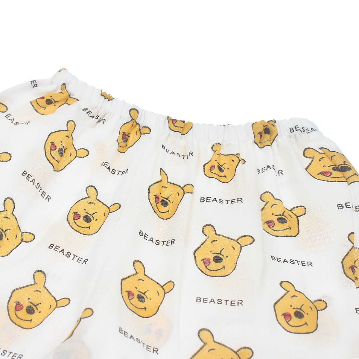 Bộ Mamago pijama dài tay gấu pu M20T 4Y (Trắng) - hình 6