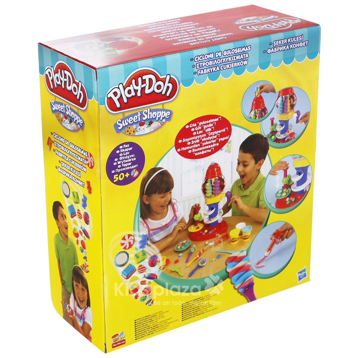 Bộ nặn tháp xoáy Play Doh 39640 - mặt sau