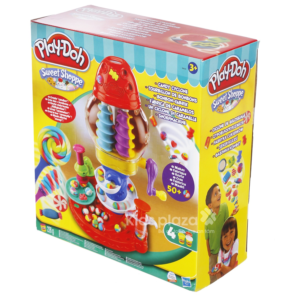 Bộ nặn tháp xoáy Play Doh 39640 - mặt trái