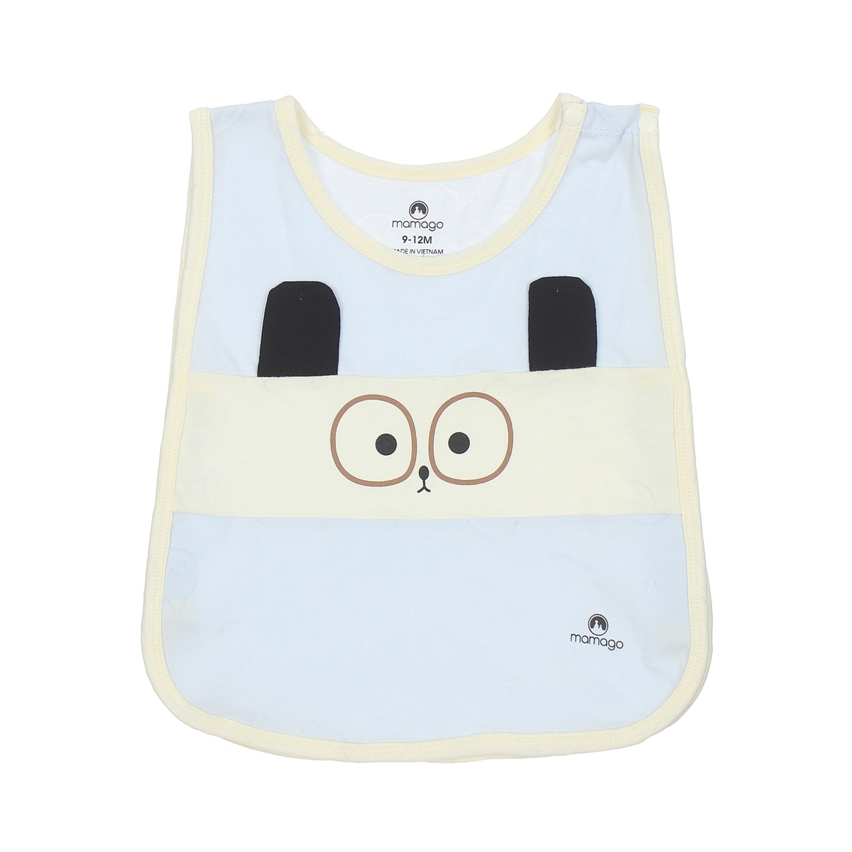 Bộ quần áo balo Neil gấu Mamago HN20H 6-9M (Vàng) - mặt trái