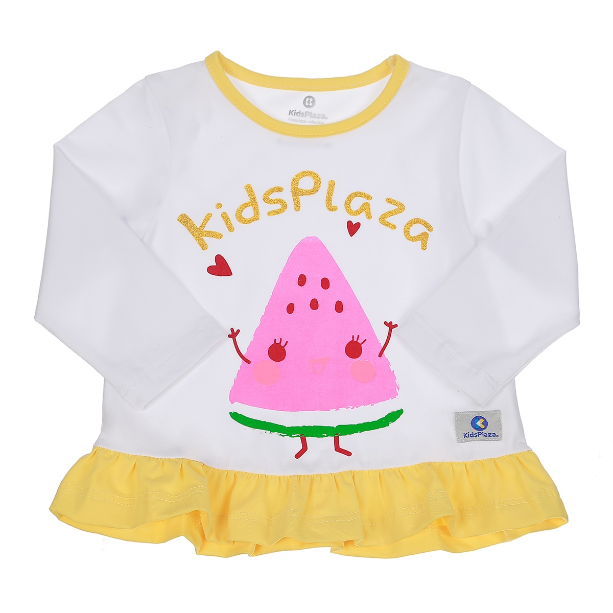 Bộ quần áo bé gái KidsPlaza in dưa vàng TT20T 5Y - hình 6