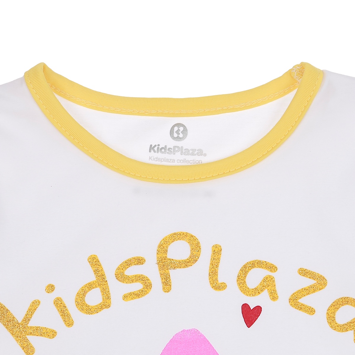 Bộ quần áo bé gái KidsPlaza in dưa vàng TT20T 5Y - mặt trái