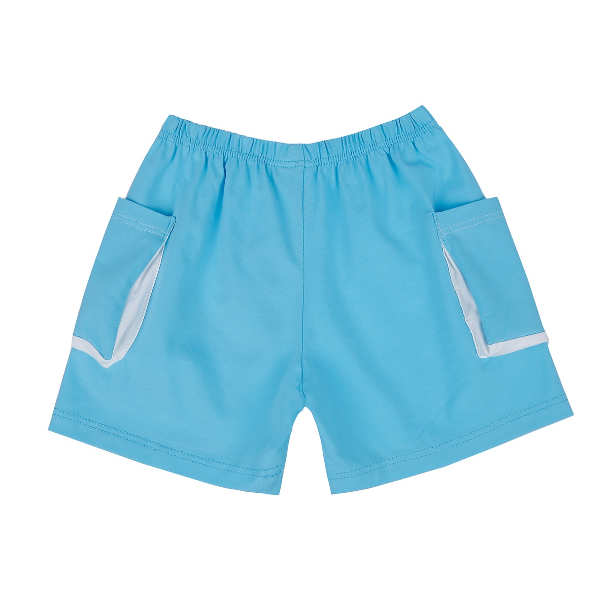 Bộ quần áo cộc tay bé trai KidsPlaza có túi in hình chữ số 86 TT21H (Xanh Dương) - hình 9