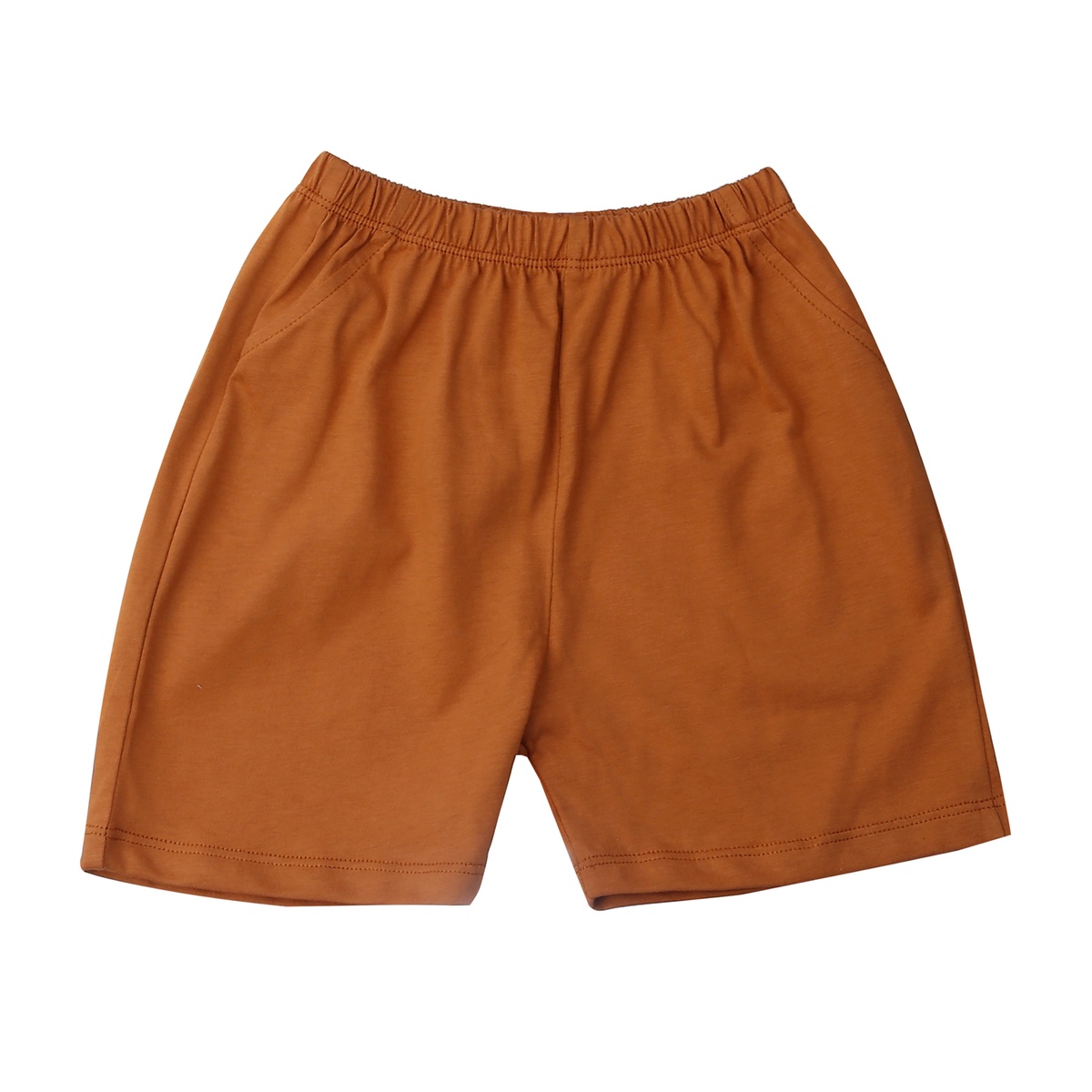 Bộ quần áo cộc tay bé trai KidsPlaza in gấu M24H (Be nâu) - góc nghiêng