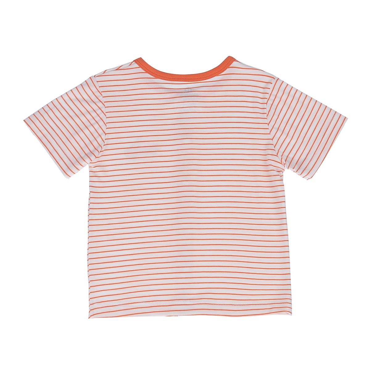 Bộ quần áo cộc tay cài giữa kẻ Otis bé trai KidsPlaza ND21H ( Trắng Cam) - hình 7