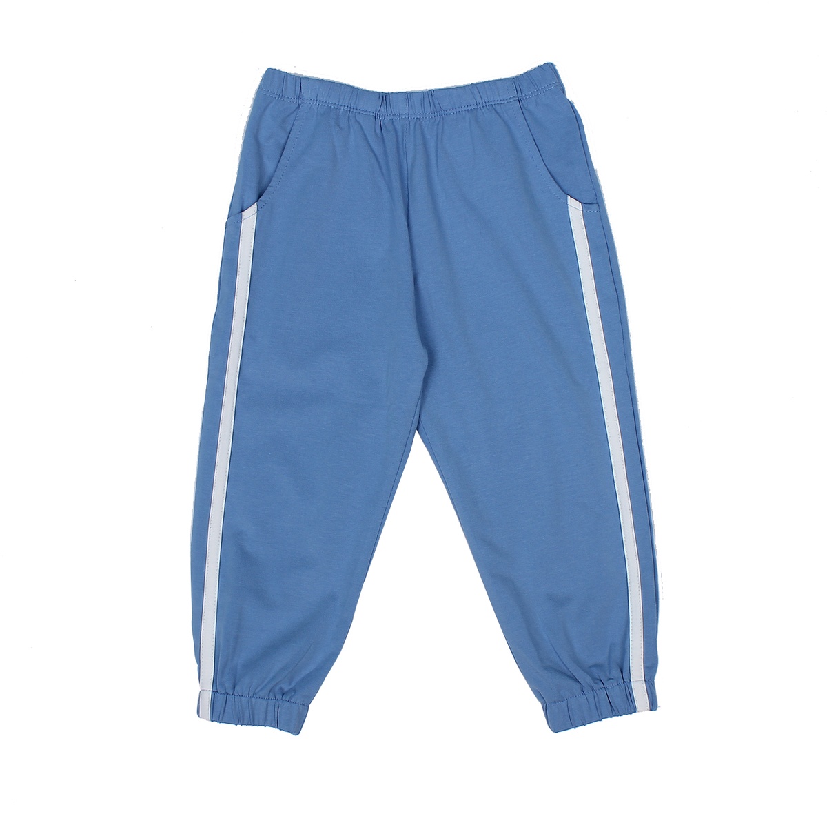 Bộ quần áo cotton bé trai Mamago in xe máy LN19T (Ghi) - mặt sau