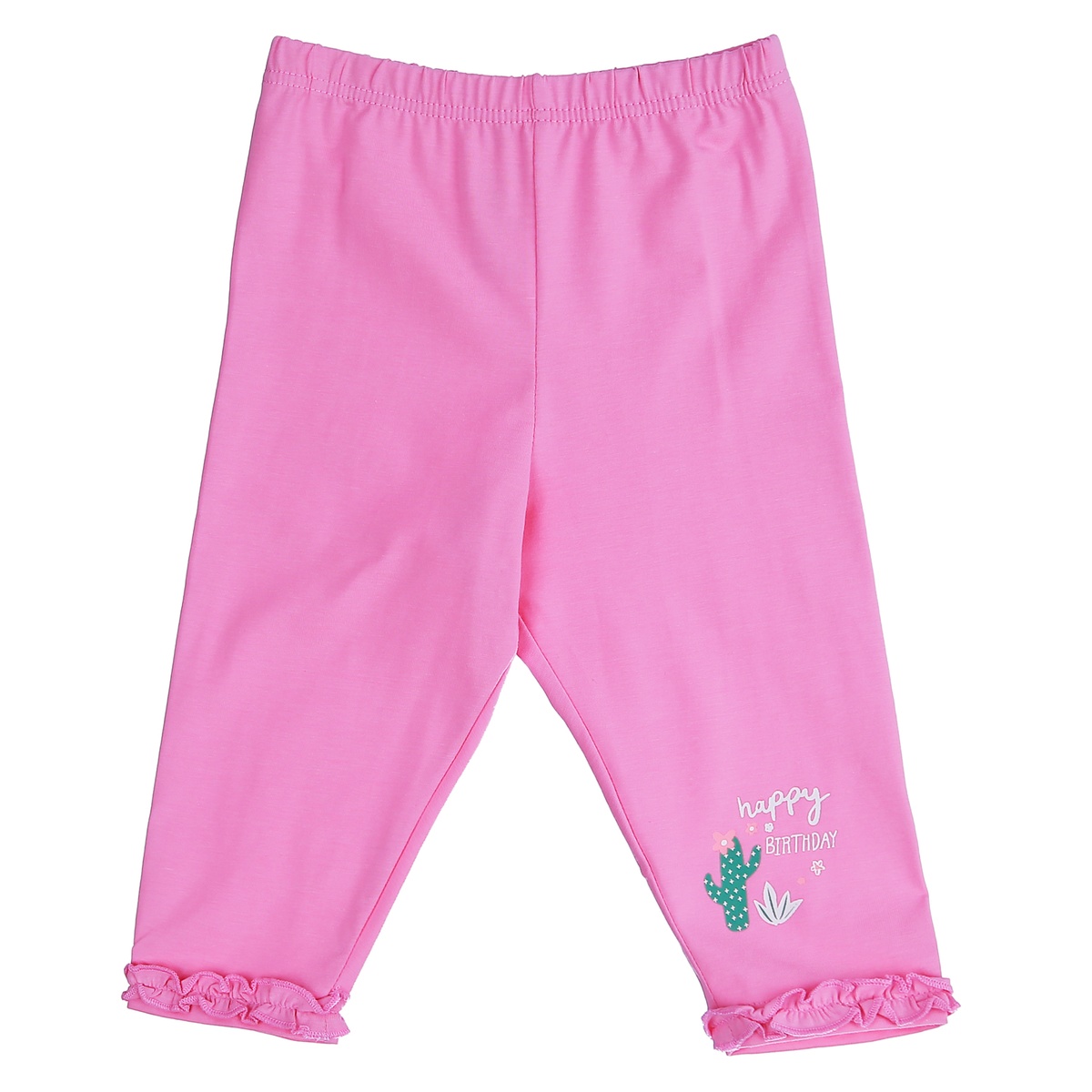 Bộ quần áo dài tay bé gái KidsPlaza happy birthday  TT21T (Hồng) - hình 7