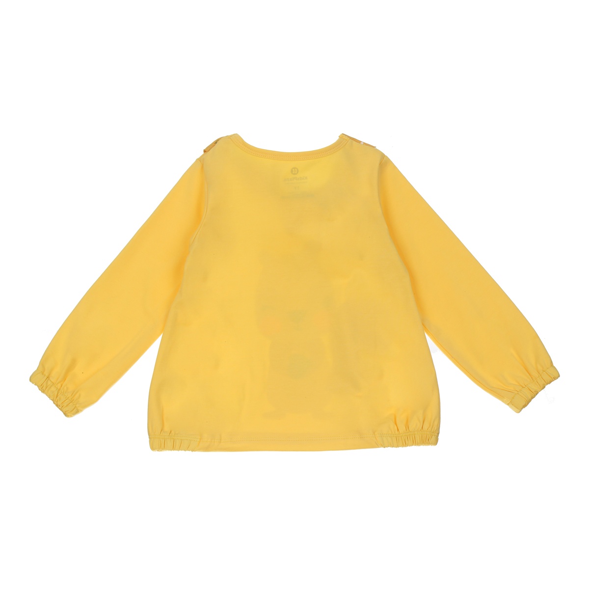 Bộ quần áo dài tay bé gái KIDSPLAZA in hình Sóc con 6Y LN20T (Vàng) - góc nghiêng