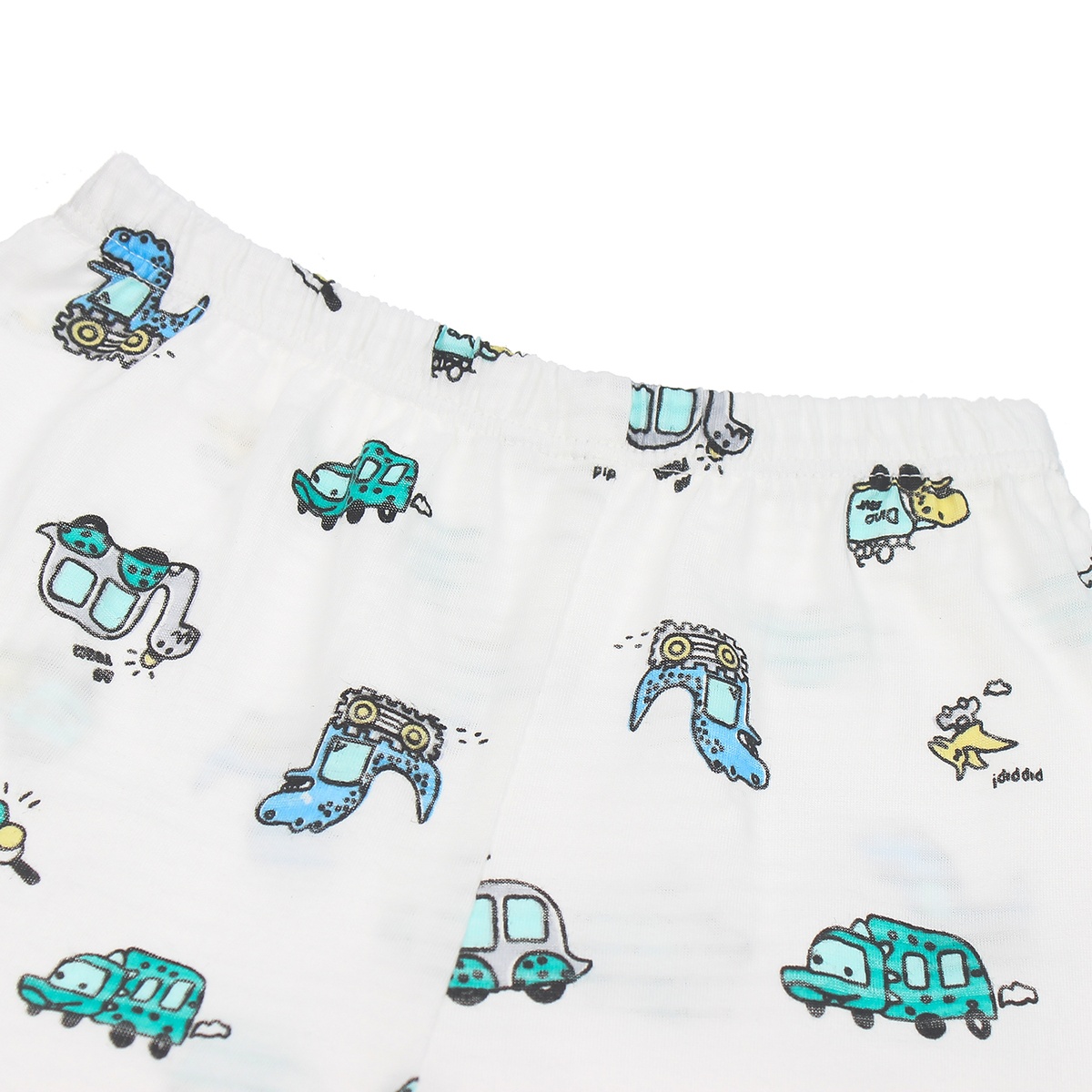 Bộ quần áo dài tay bé trai Kidsplaza kẻ in hình con vật 6Y M20T - hình 6