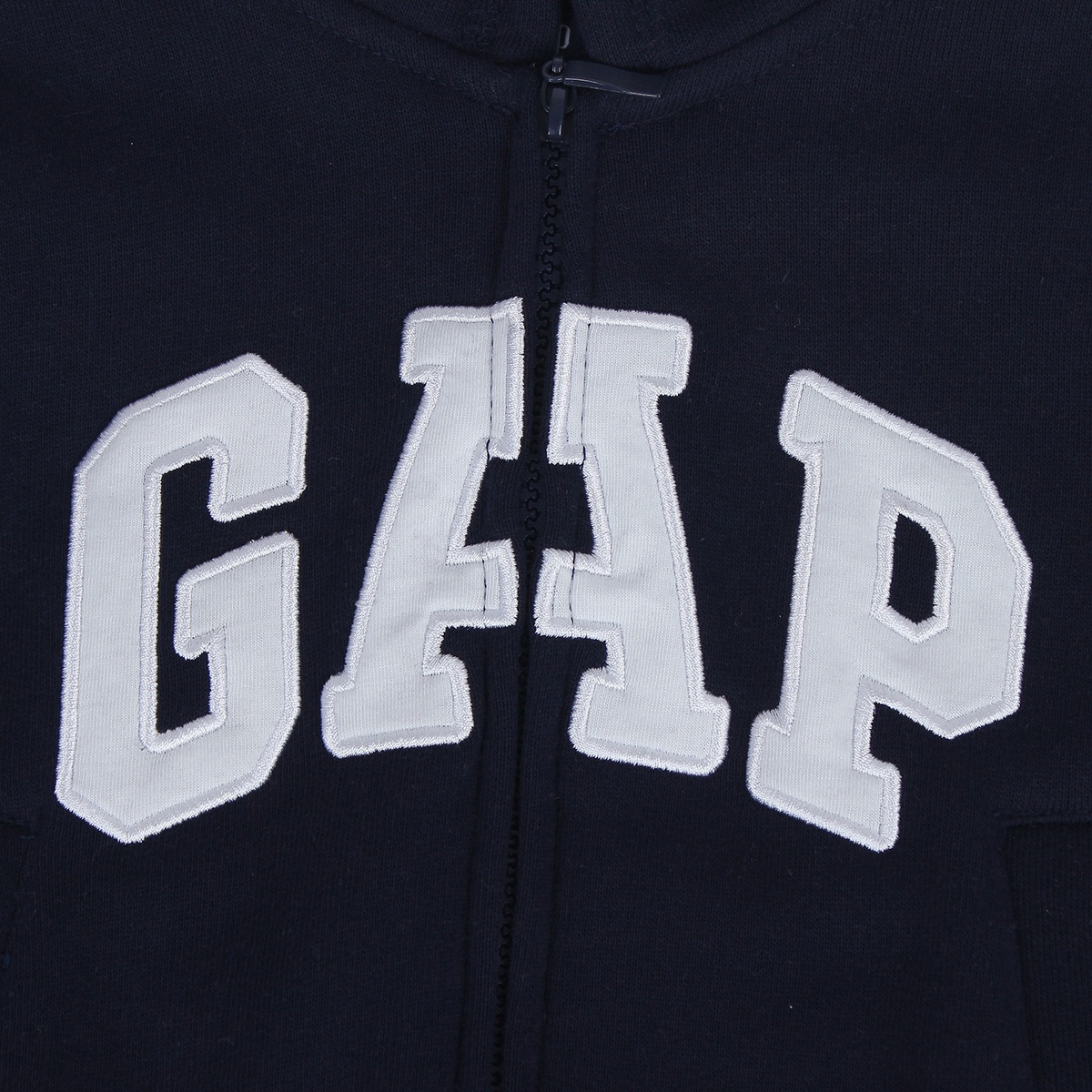 Bộ quần áo nỉ in chữ Gap màu tím than - góc nghiêng