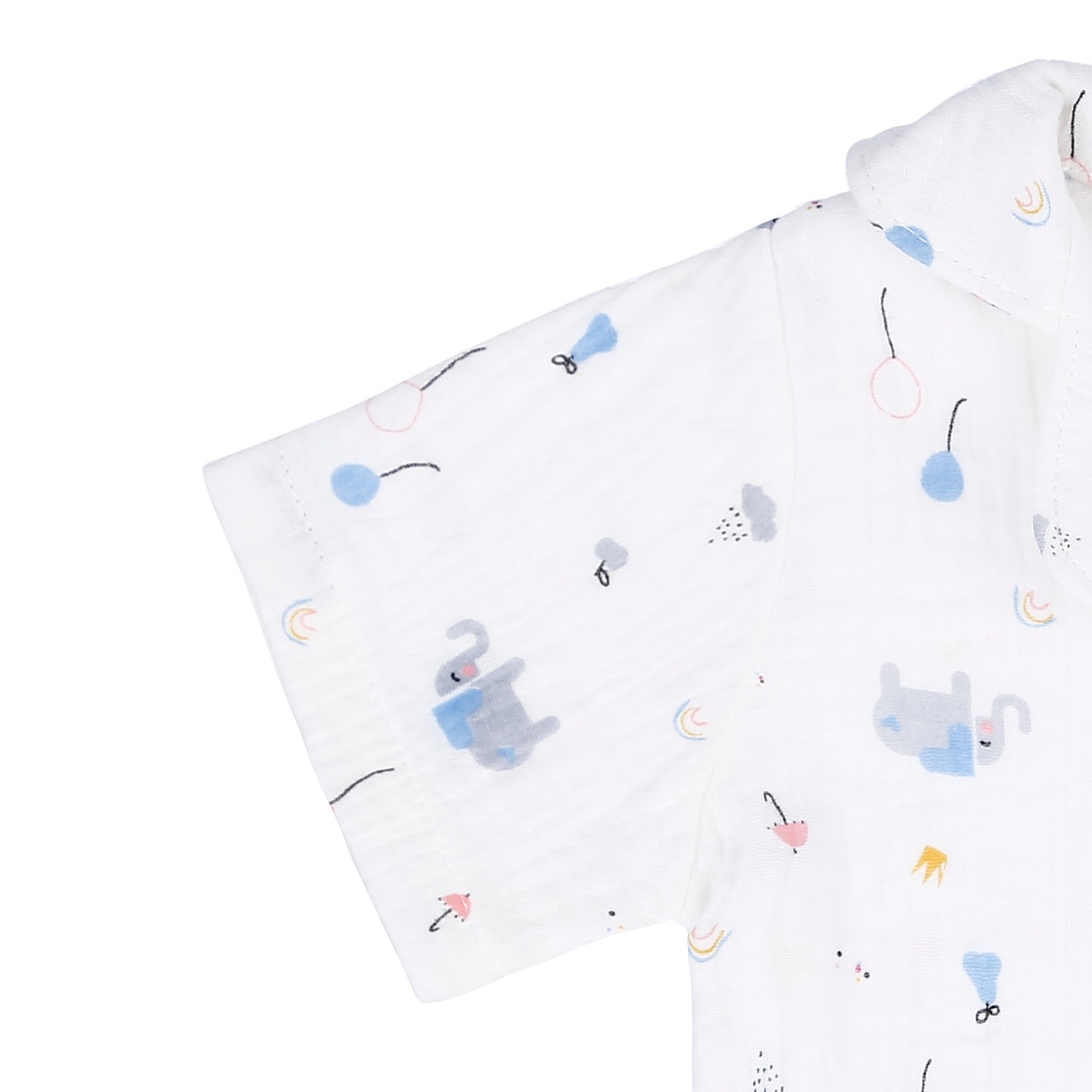 Bộ quần áo Pijama  Xô Bé Trai in hình Voi xo KidsPlaza M21H - hình 9