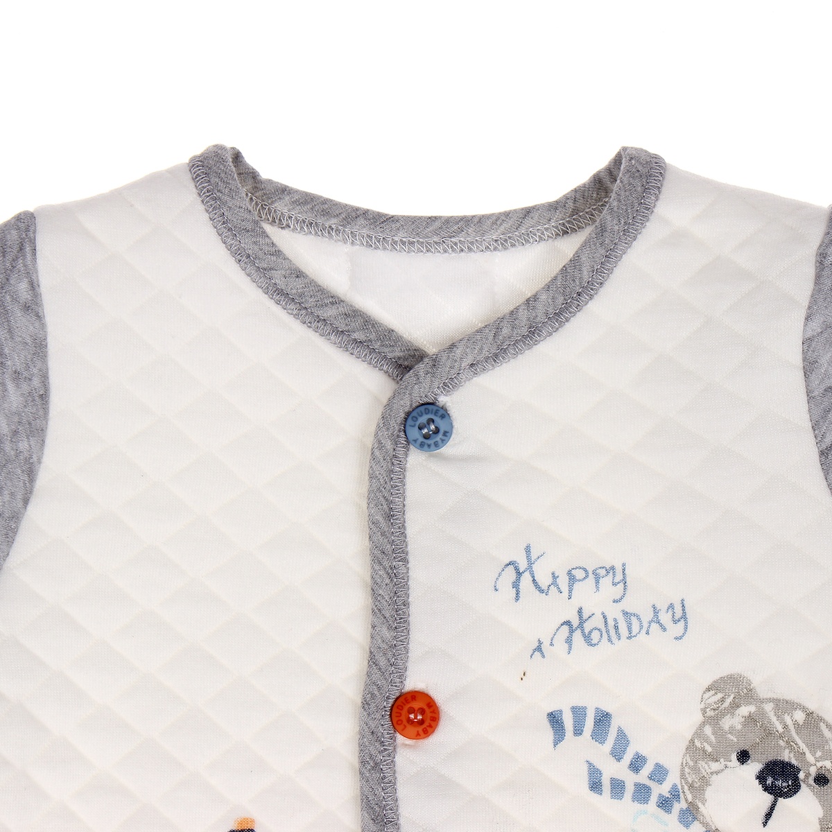 Bộ quần áo trần lông Lou&Dier 9551 - mặt trái