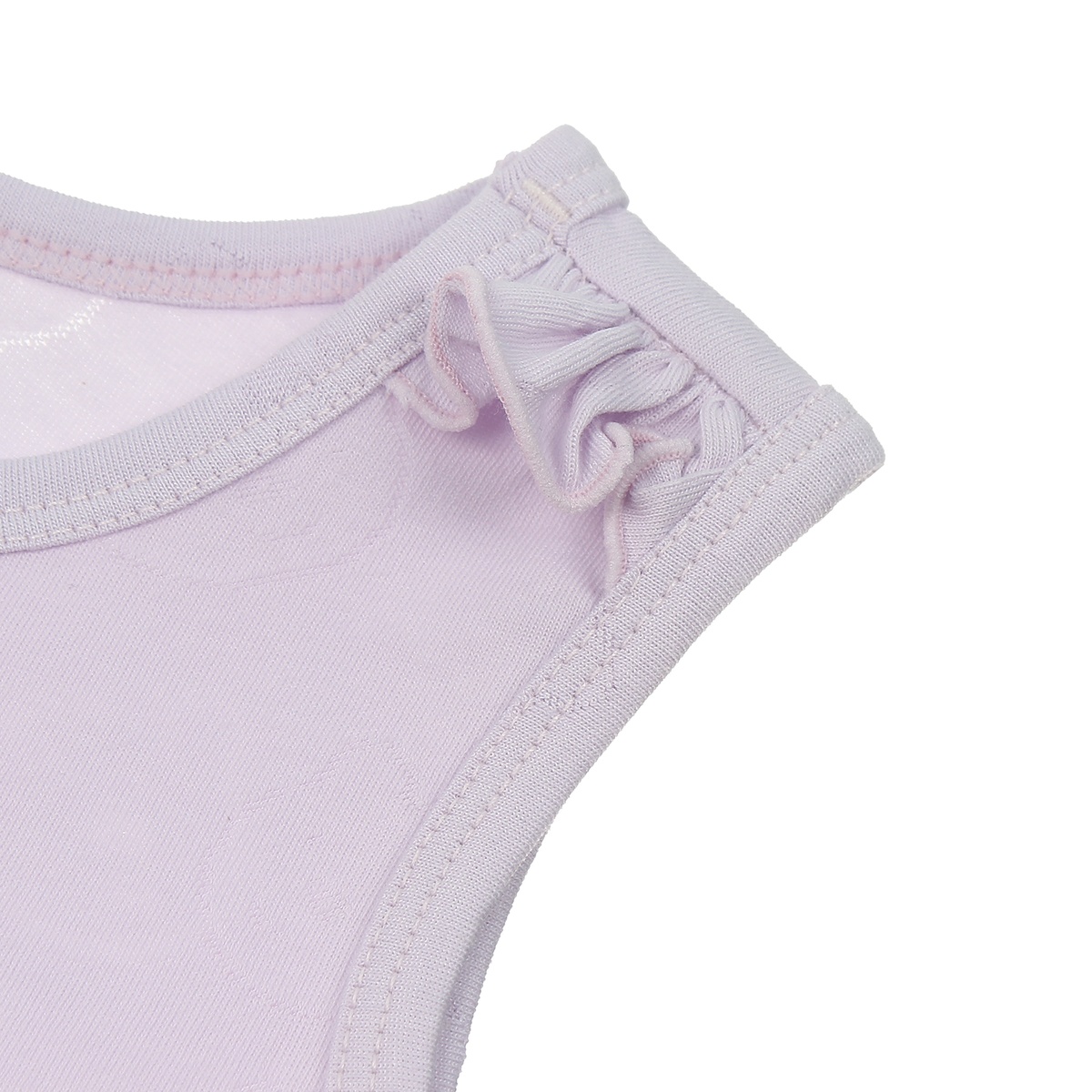 Bộ sơ sinh ba lỗ Neil Mamago HN20H (Tím) 9-12M - mặt phải