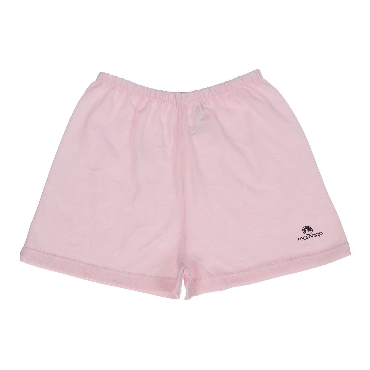 Bộ sơ sinh bé gái Neil cài vai cộc tay Mamago HN20H (Hồng) 12-18M - góc nghiêng