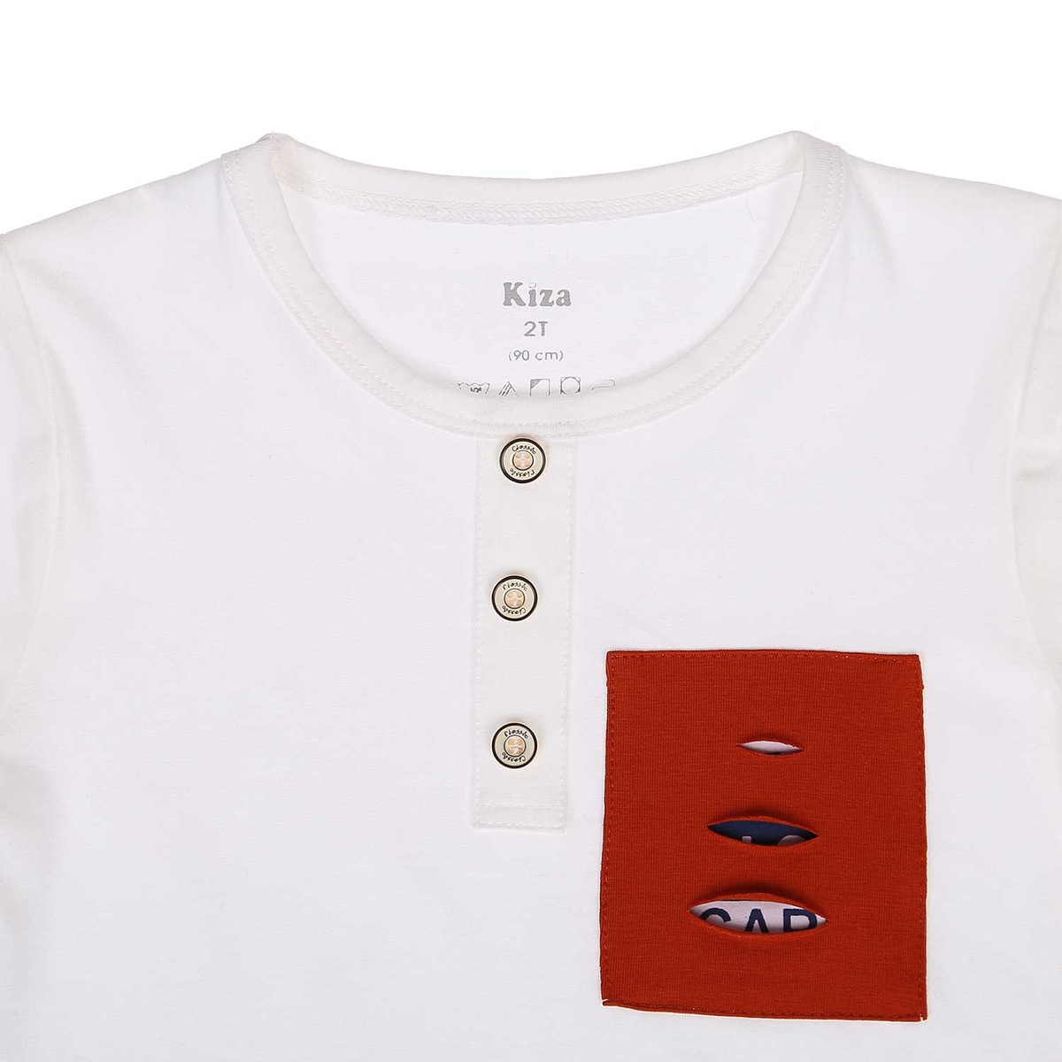Bộ tay ngắn túi ô tô Kiza Cam - góc nghiêng
