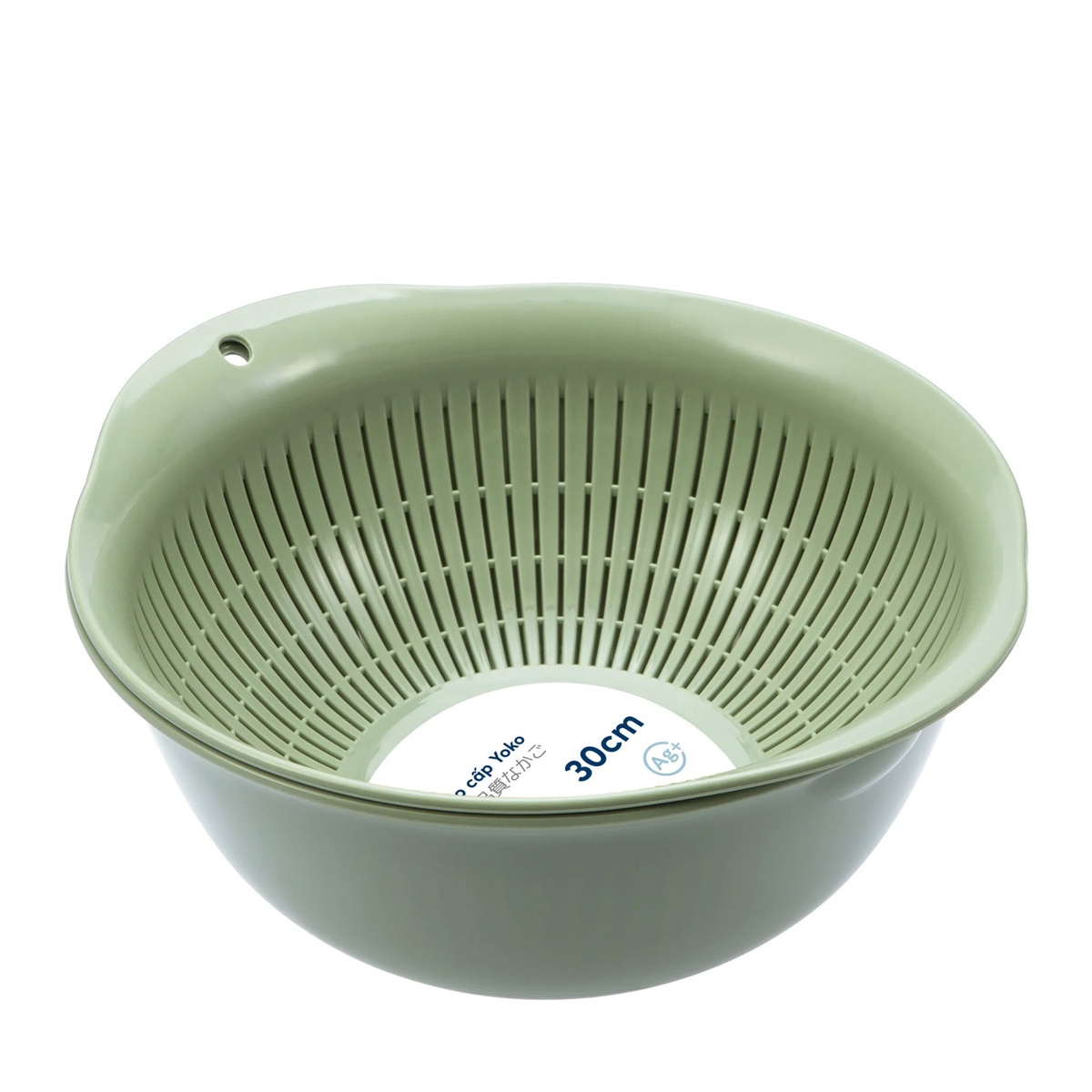 Bộ thau rổ cao cấp Yoko 30cm Inochi (màu ngẫu nhiên)