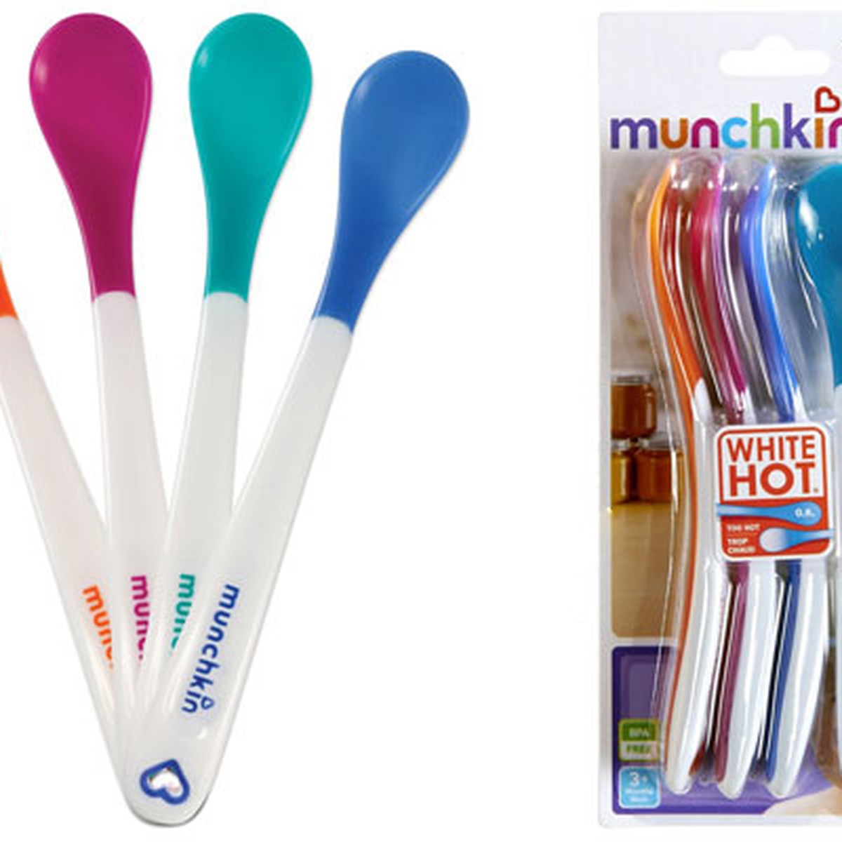 Bộ 4 thìa báo nóng Munchkin - mặt trái