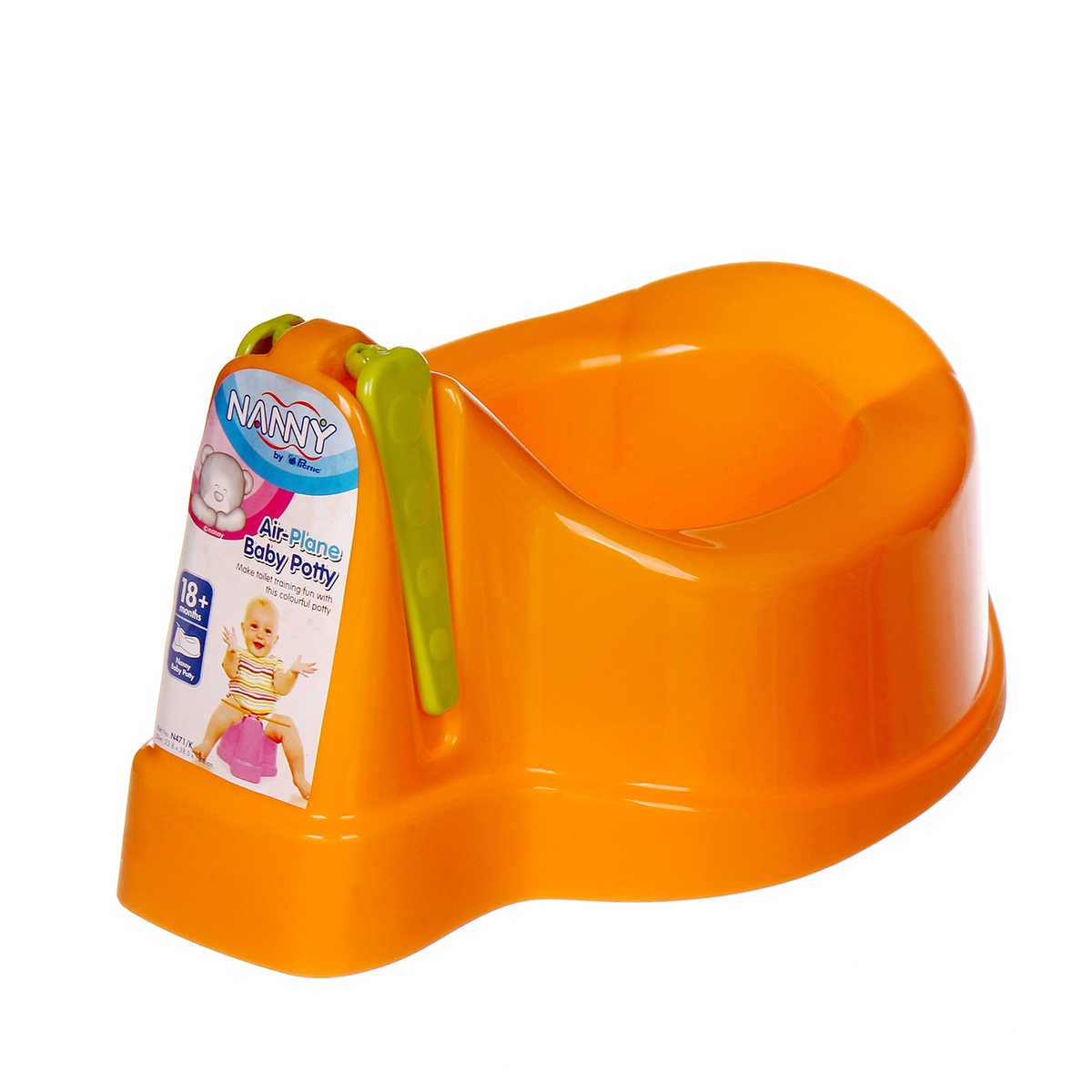 Bô vệ sinh cho bé NANNY - góc nghiêng