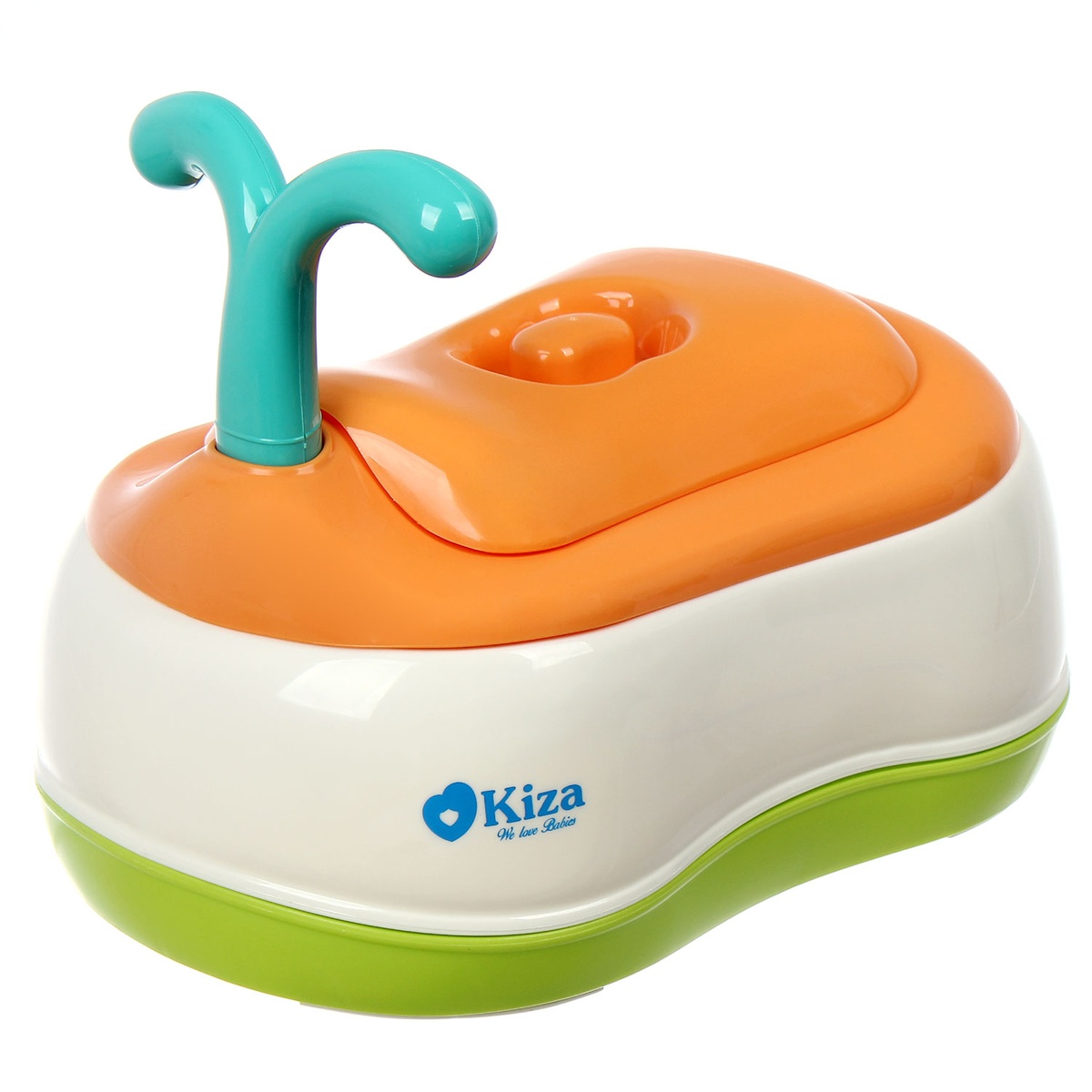 Bô vệ sinh cho bé cao cấp Kiza 3in1 - mặt trái