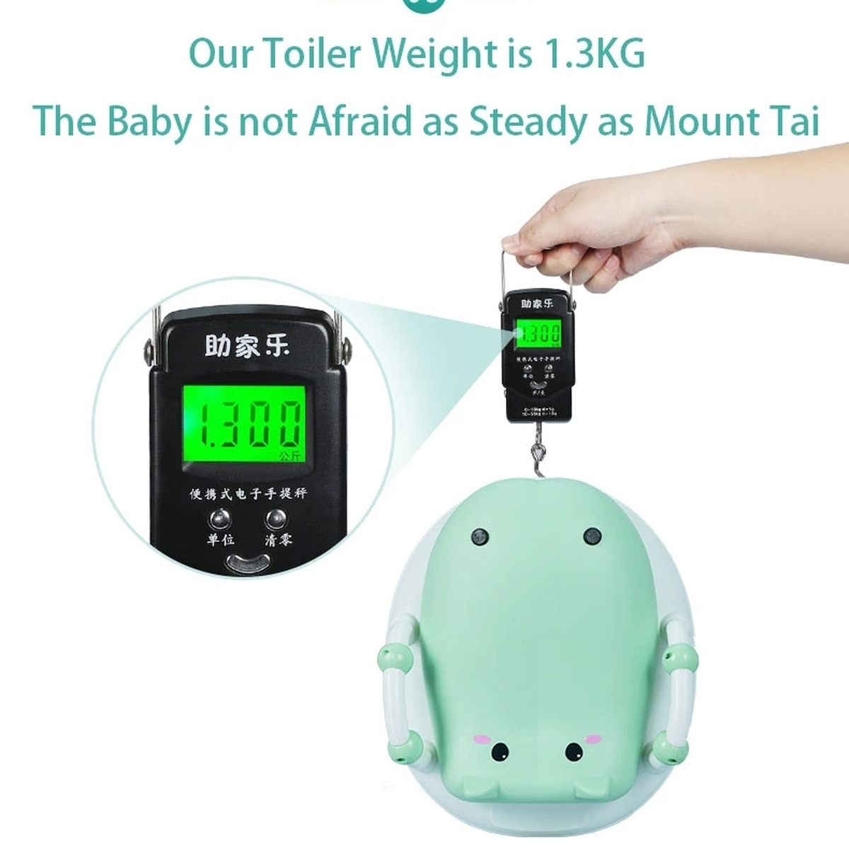 Bô vệ sinh hình thú cho bé Hà Mã KidsPlaza BP036 (Màu ngẫu nhiên) - hình 8