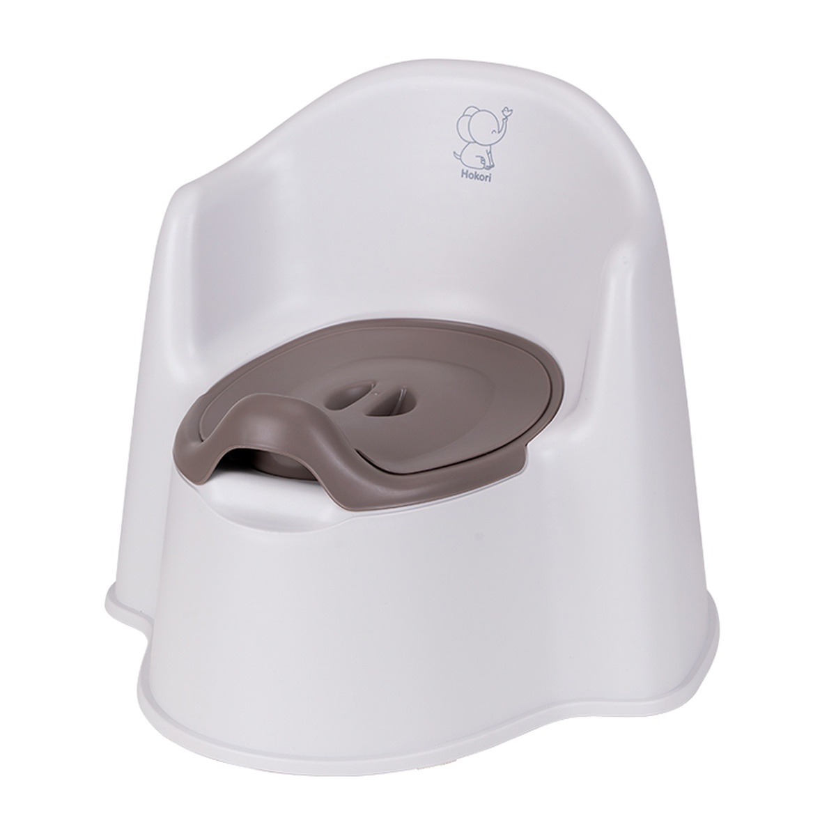 Bô vệ sinh tựa trẻ em Hokori 5460 (Màu ngẫu nhiên) - mặt trái