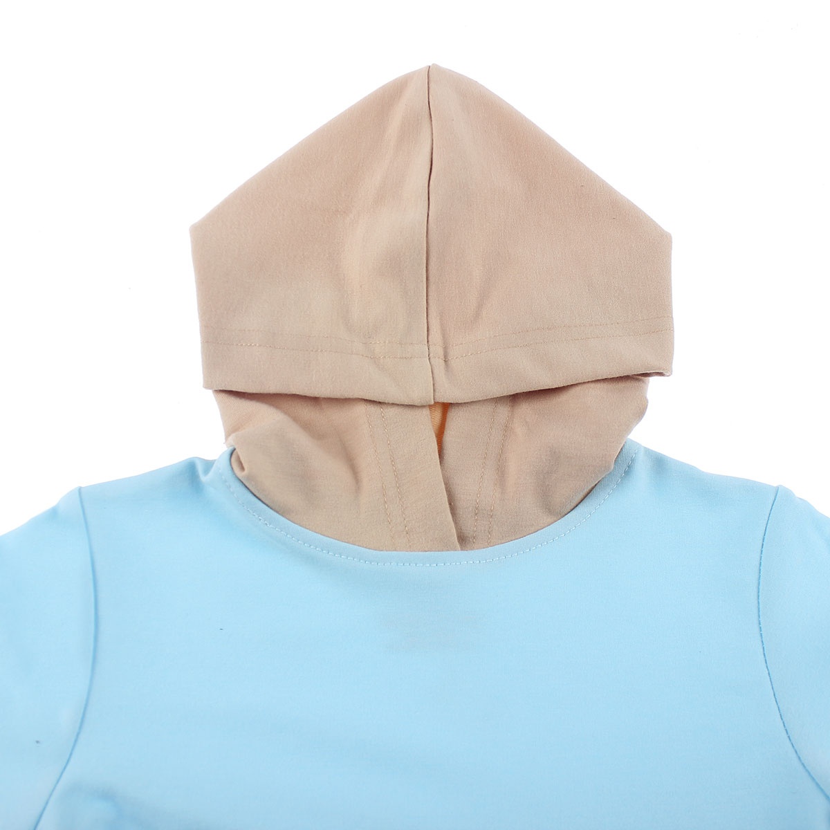 Bộ đồ da cá có mũ in mắt Mamago HT19D cho bé trai (Xanh) - góc nghiêng