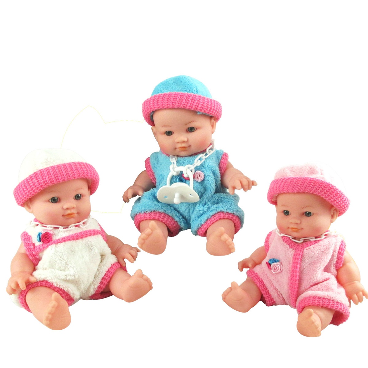 Đồ chơi búp bê dễ thương Little Babies - góc nghiêng