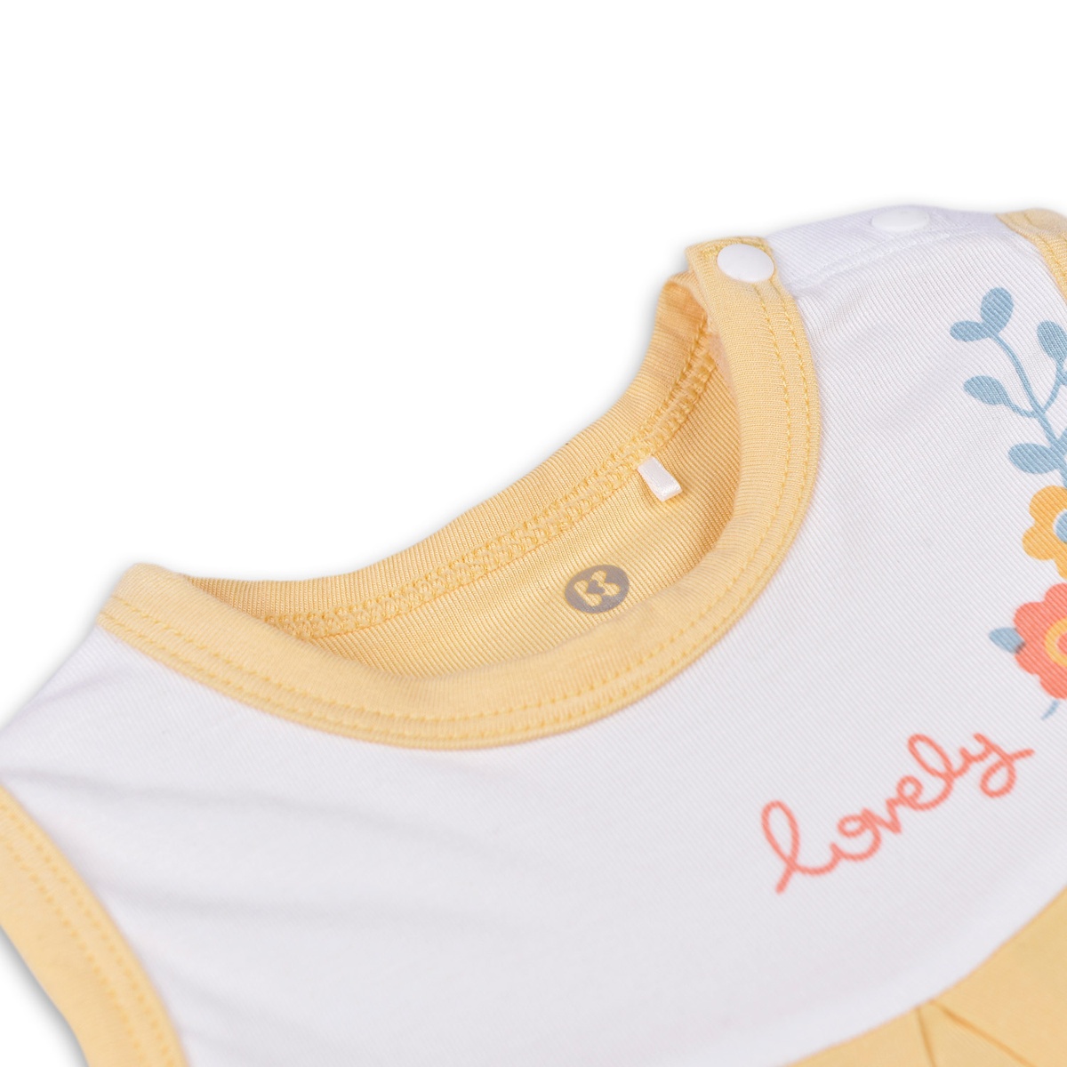 Body ba lỗ Otis bé gái KidsPlaza ND22H (Vàng) - mặt trái