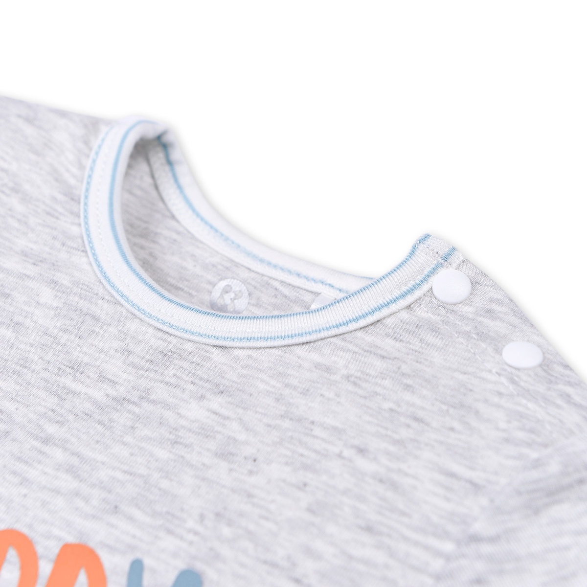 Body bẹn cộc tay Otis KidsPlaza ND22H (Ghi) - mặt sau