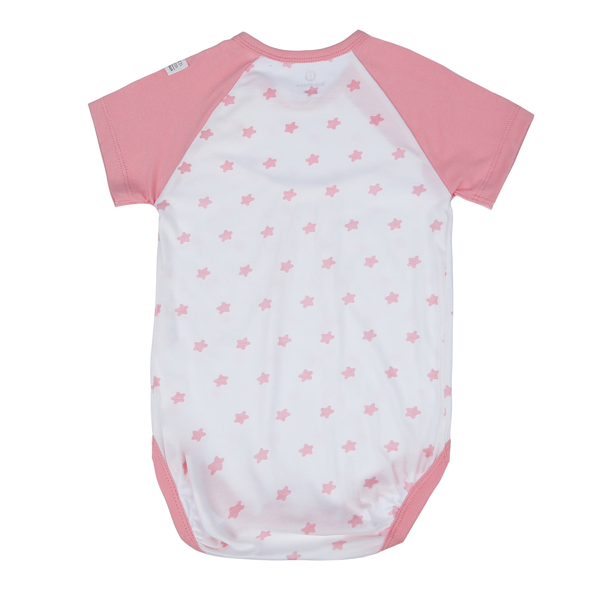 Body bẹn Otis in hình ngôi sao cho bé gái KidsPlaza ND21H (Trắng Hồng) - góc nghiêng