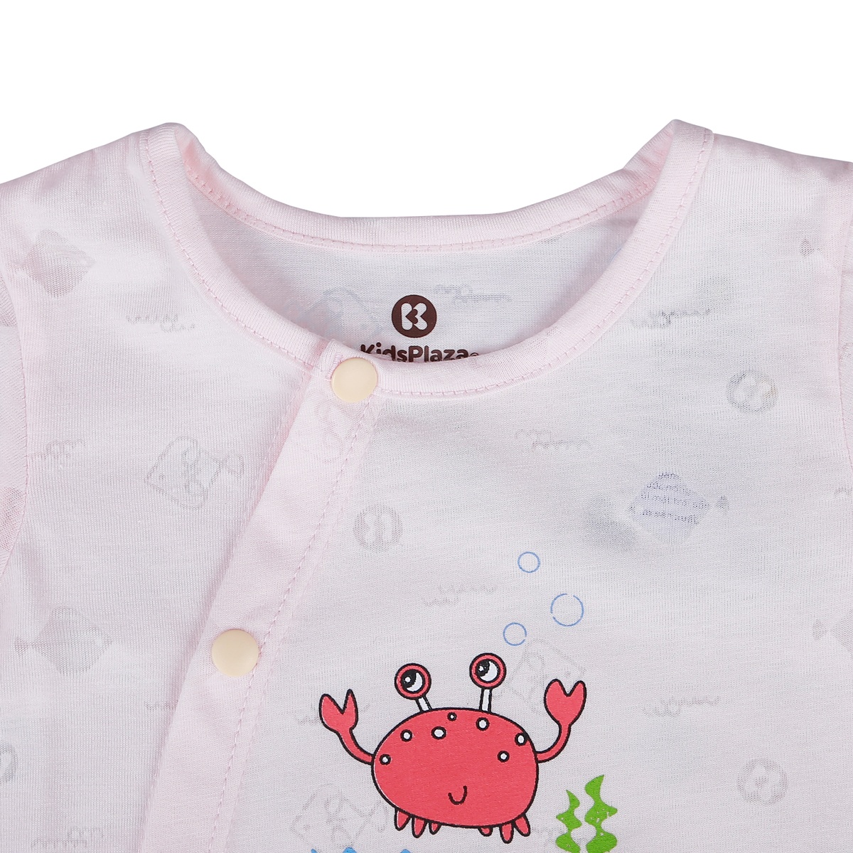 Body cộc in cua KidsPlaza HN21H Hồng - mặt phải