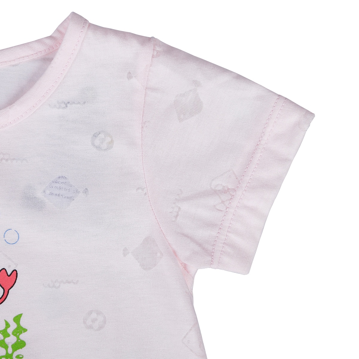 Body cộc in cua KidsPlaza HN21H Hồng - mặt sau