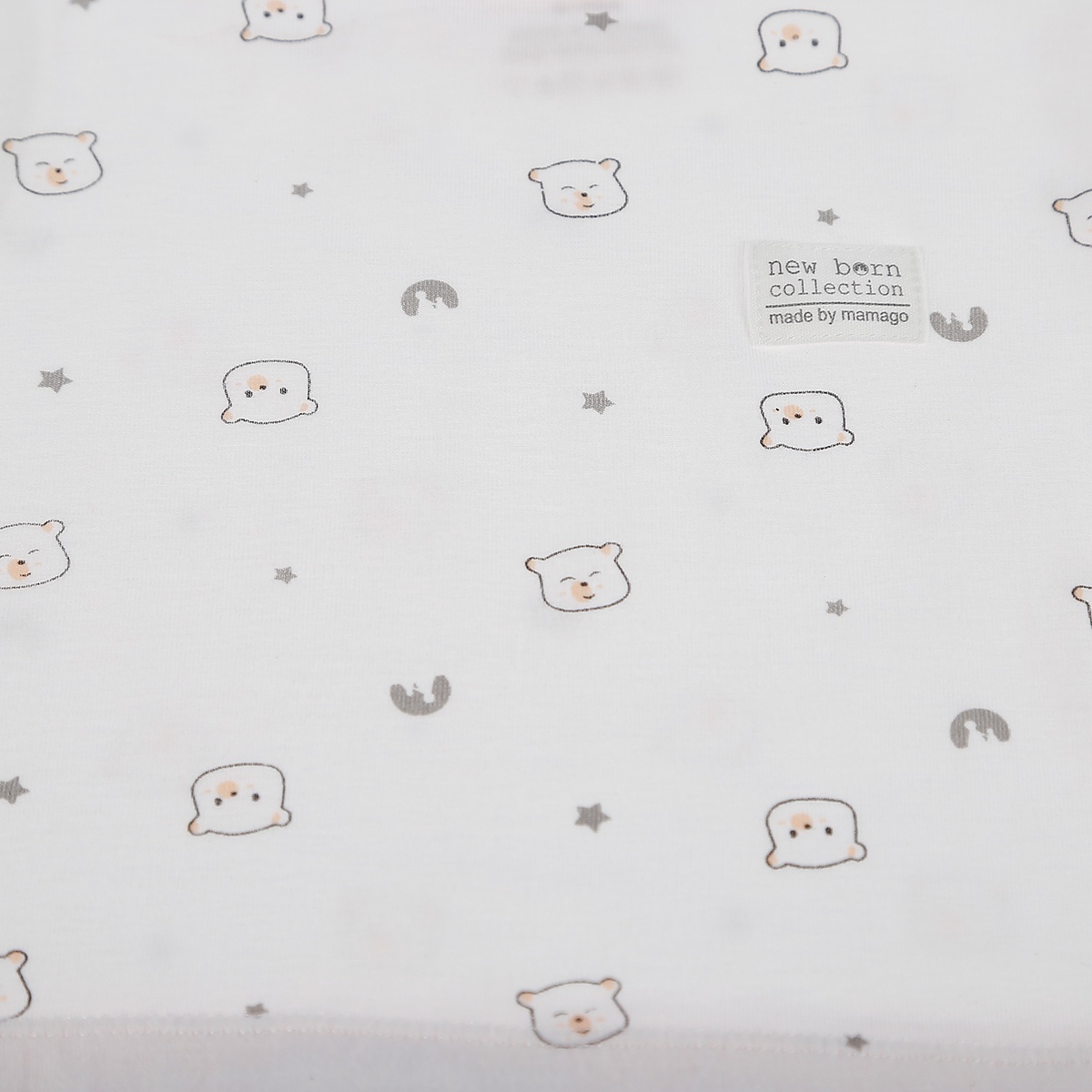 Body cộc tay cho bé Otis Mamago ND20H (Trắng Hồng) 9-12M - mặt sau
