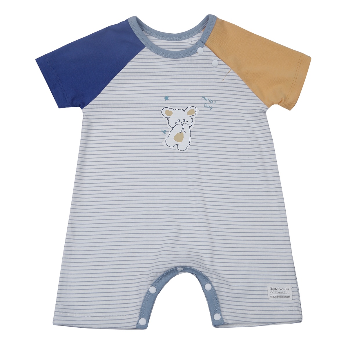 Body cộc tay KidsPlaza Otis ND24H (Xanh kẻ ngang)
