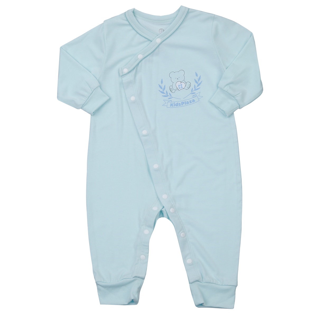 Body dài tay bé trai KidsPlaza cài chéo Otis ND24H (Xanh)