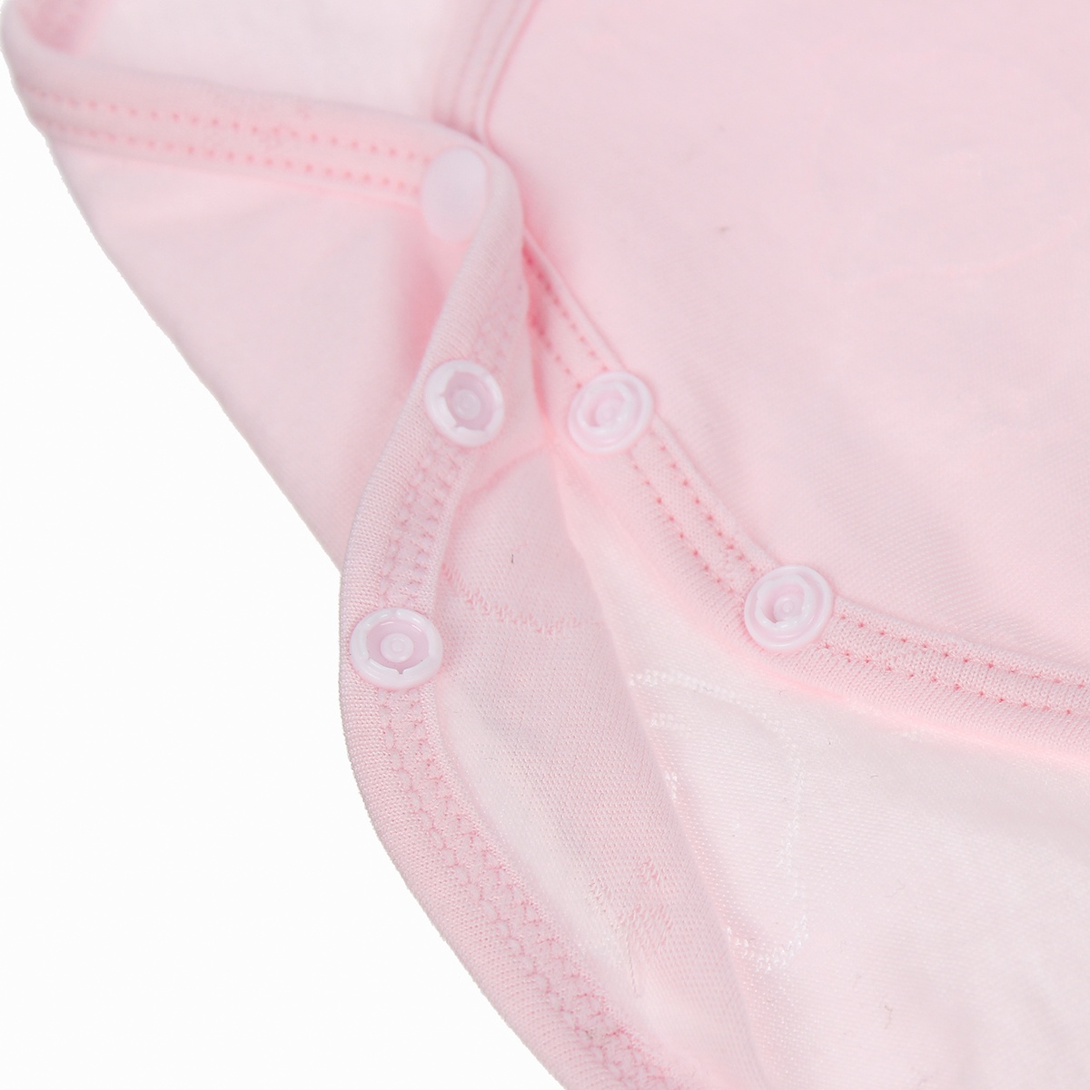 Body suit dài tay bé gái Kidsplaza neil gấu HN20T (Hồng) - góc nghiêng