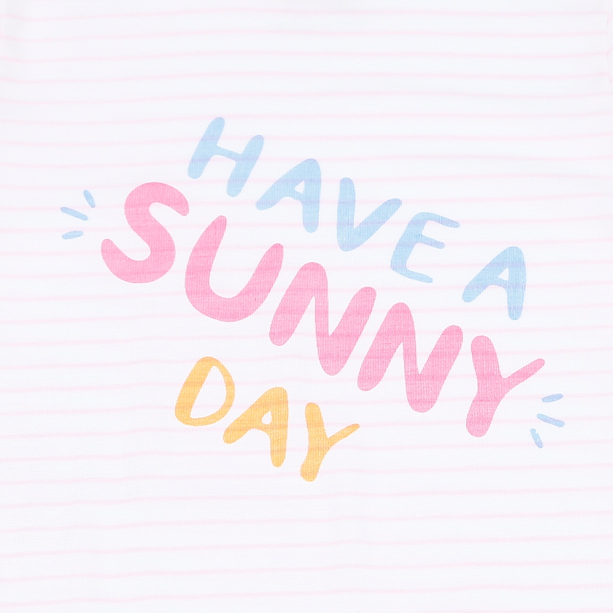 Body suit dài tay Otis bé gái in chữ Have A Suny Day KidsPlaza ND21H (Hồng Nhạt) - mặt sau