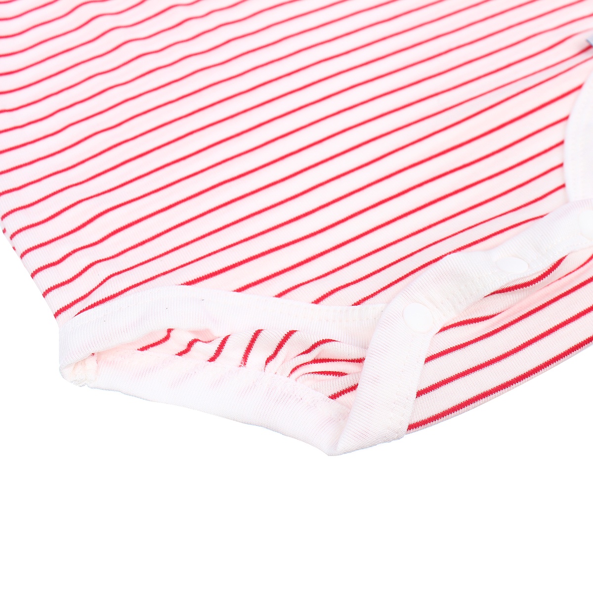 Body suit dài tay Otis kẻ ngang KidsPlaza ND21H (Trắng đỏ) - hình 6
